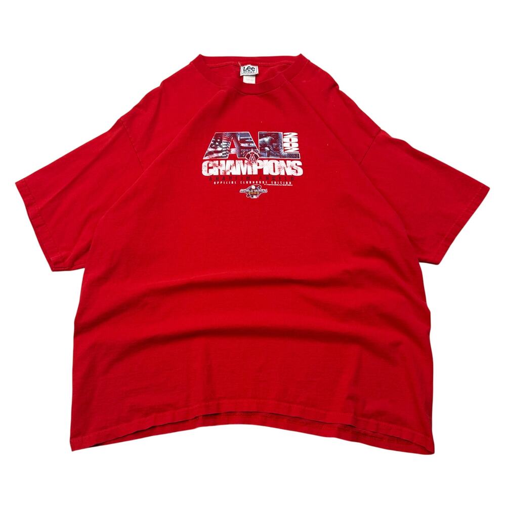 Vintage 2002 Lee Sport Anaheim Angles MLB T-Shirt men’s 2XL